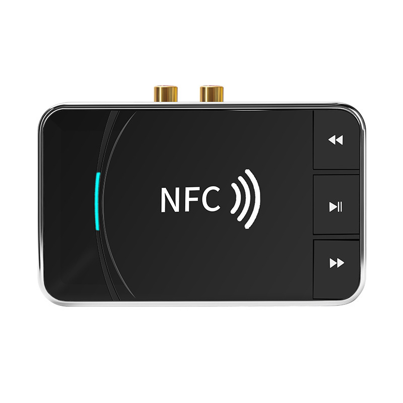 nfc蓝牙接收发射器二合一 rca车载家用接收器5.