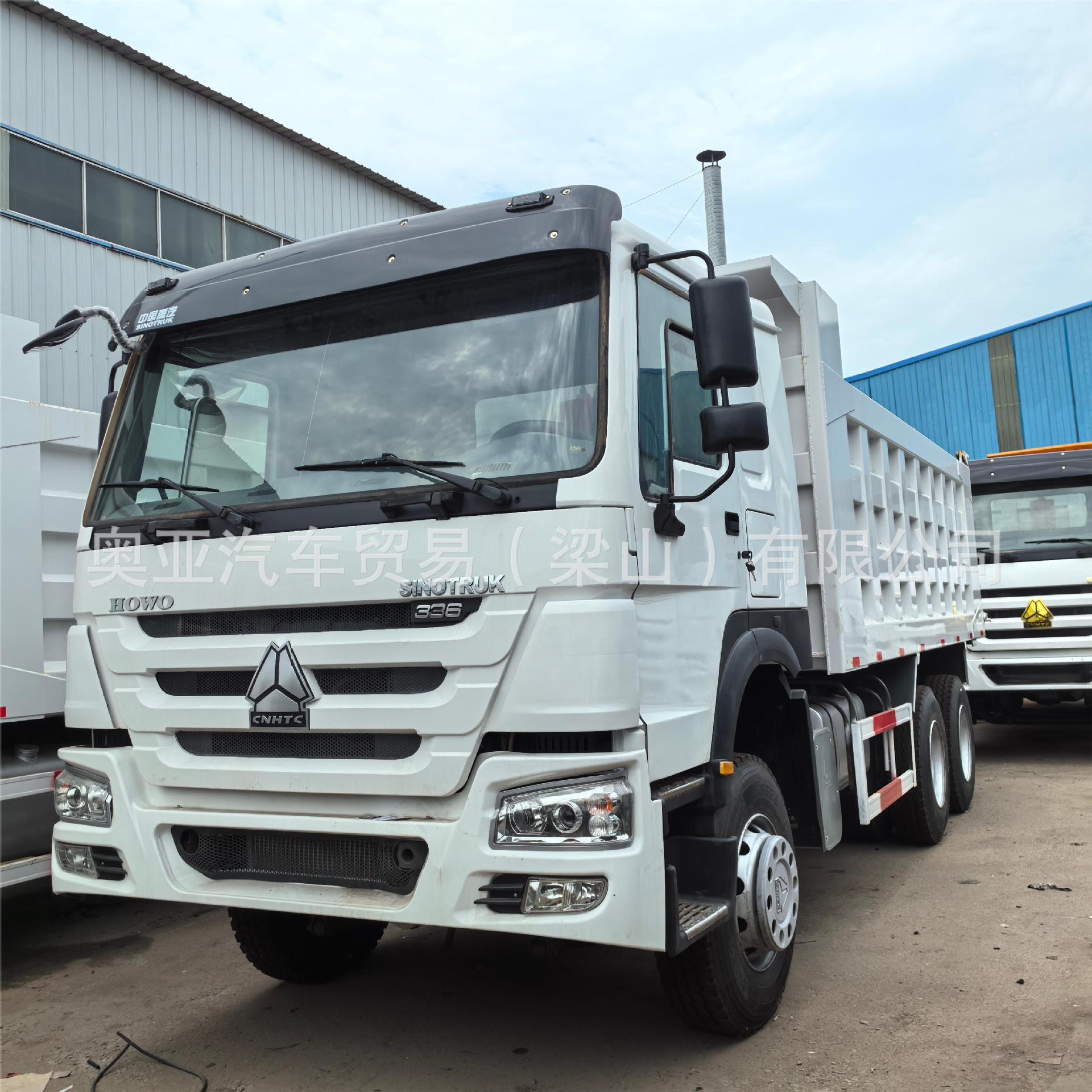 跨境出口  howo 豪沃6x4渣土运输车 371/375马力工程车