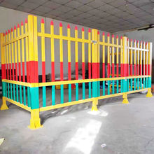 PVC塑钢护栏变压器配电室户外栅栏幼儿园学校配电箱围栏围墙篱笆