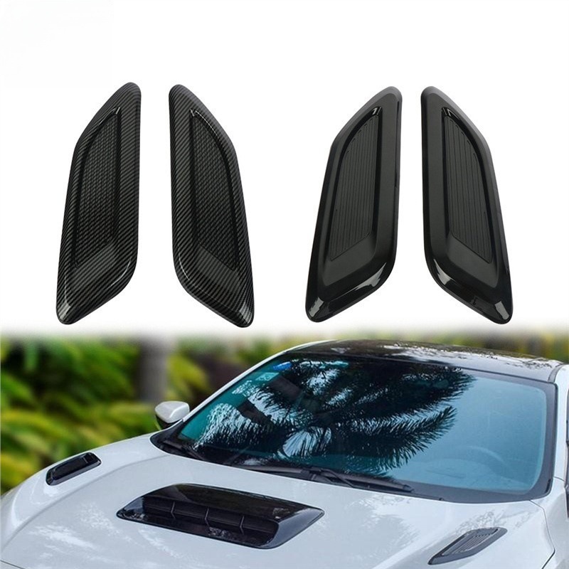 汽车改装引擎假出风口装饰贴跨境机盖头风口贴车身贴通用款汽车用