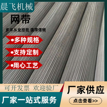 厂家直供 不锈钢 人字形 乙型 网带 油炸食品输送网带 工业传送带