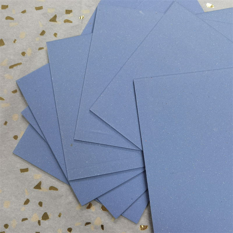 厂家供应 拼图蓝心纸 蓝色纸板库存现货 1.8mm拼图纸板不分层