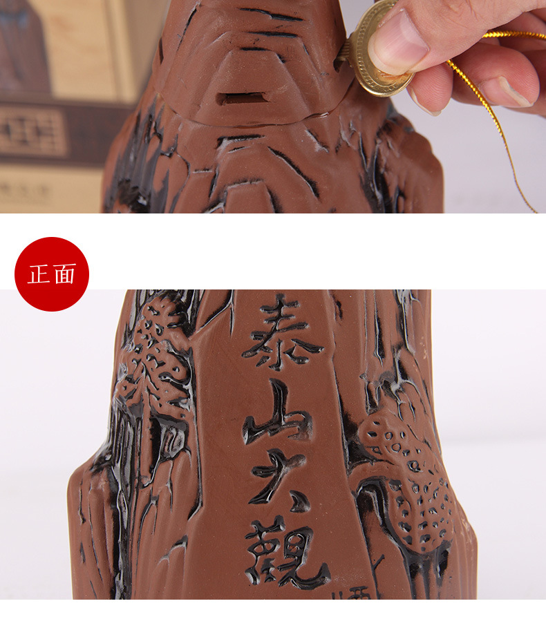 泰山白酒泰山大观陈坛10整箱6瓶批发浓香型白酒中秋送礼可自饮酒