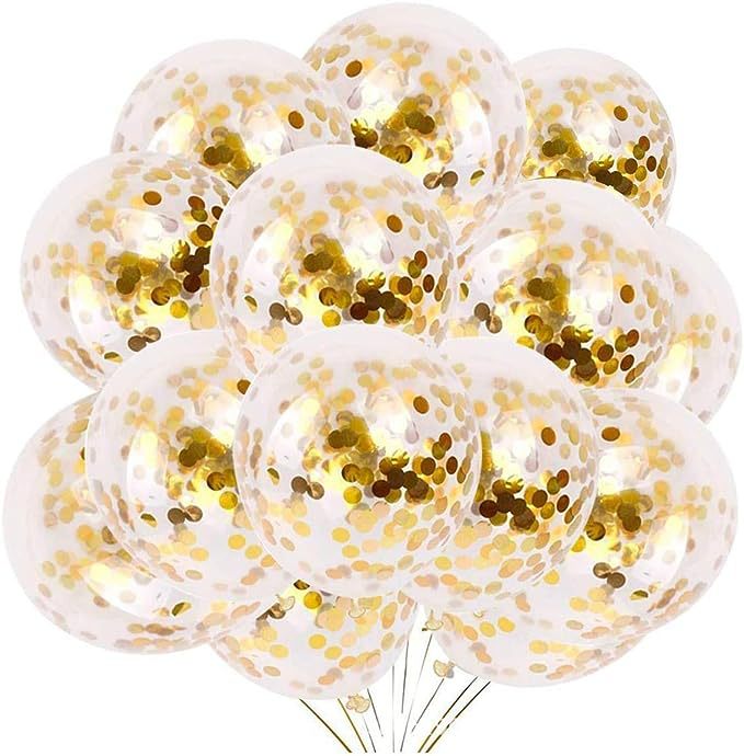 12-Inch 2.8G Transparent Paper Scrap Balloon Color Aluminum Foil Sequin Balloon Children's Birthday Festival Layout Decoration