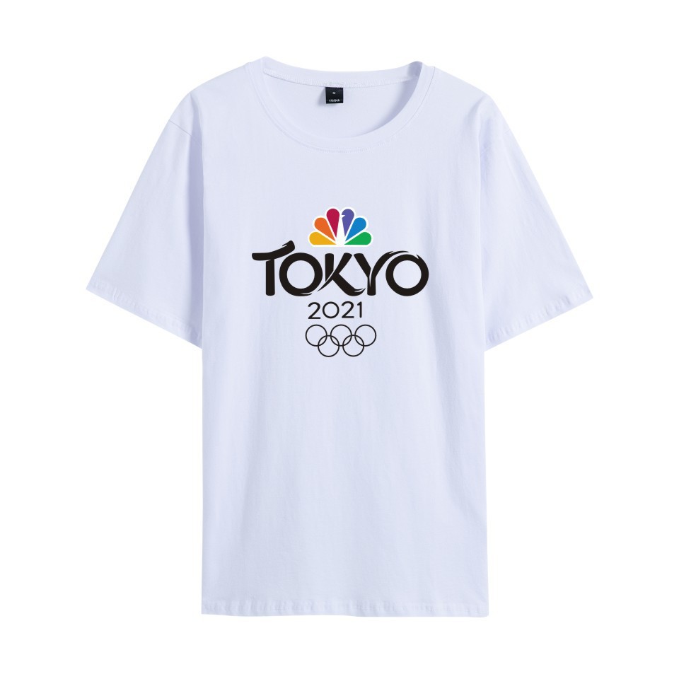 2021年文化衫运动会印花周边圆领套头短袖男女款