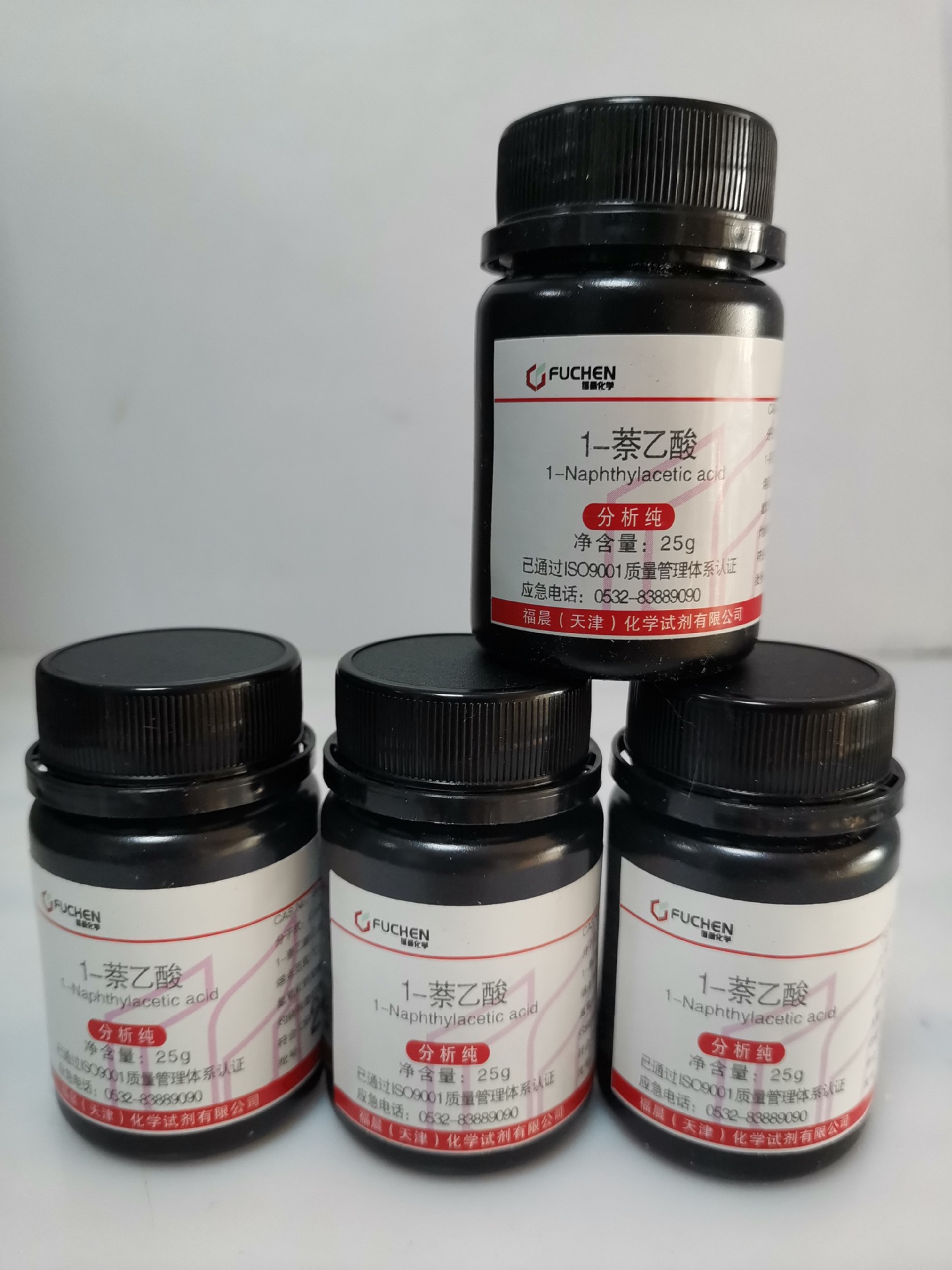 1-萘乙酸 ;α-萘乙酸,1-萘醋酸86-87-3 分析纯ar25g 天津福晨
