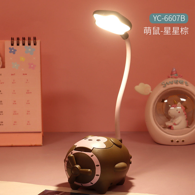 Simple Cute Airplane Cartoon Switch Small Night Lamp Company Gift 10 Yuan Store Student Desk Supply