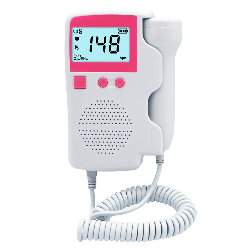 亚马逊超声多普勒胎心仪孕妇家用宝心跳监测听诊器fetal doppler