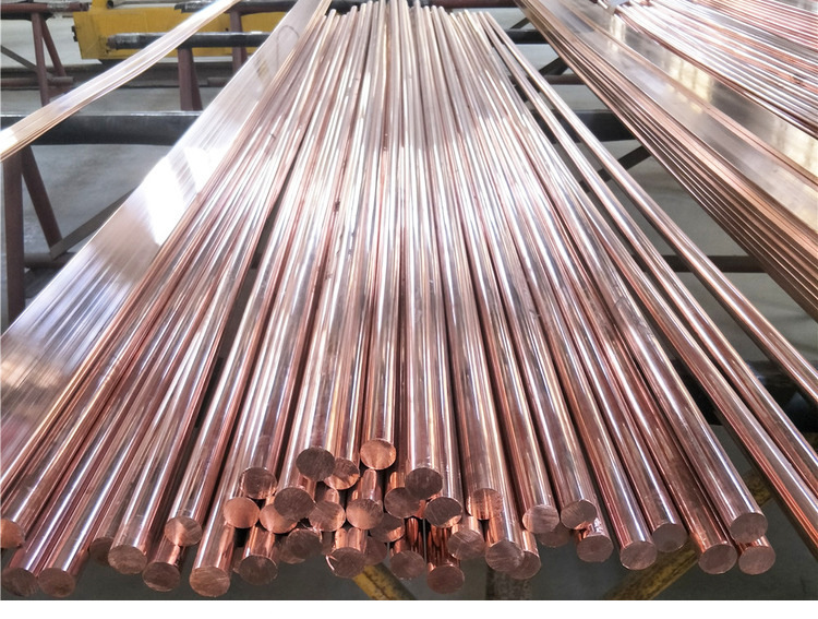 镀铜圆钢 铜包钢圆线 镀锡铜覆钢接地圆钢 镀铜 防雷接地圆钢