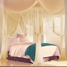 Sexy Mosquito Net Palace Four Door King/Queen Double Size跨