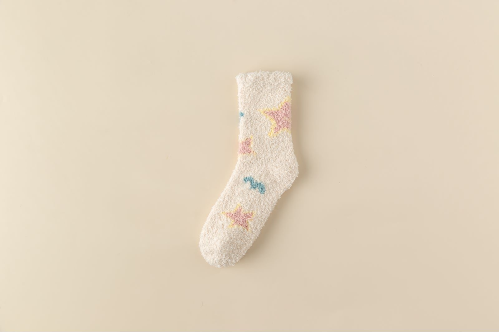 Autumn and Winter Thick Coral Fleece Socks Women's Mid-Calf Sleeping Socks Japanese Cute Animal Korean Style Student Room Socks