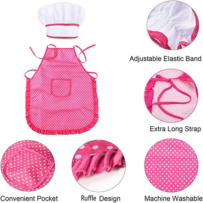 Amazon Baby Bib Cake Baking Cooking Tools Kitchen Toys Play House Play Cooking Suit 11 Pieces