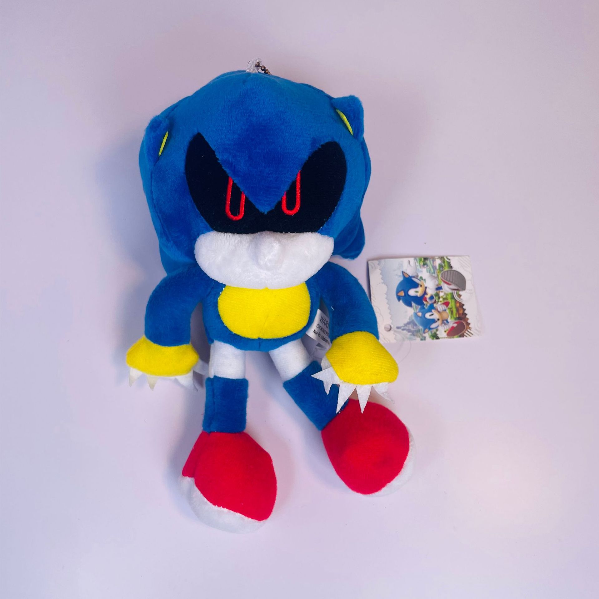 New Factory Wholesale Sonic the Hedgehog Hedgehog Suo Plush Toy Key Chain Slippers Doll Cross-Border Selection