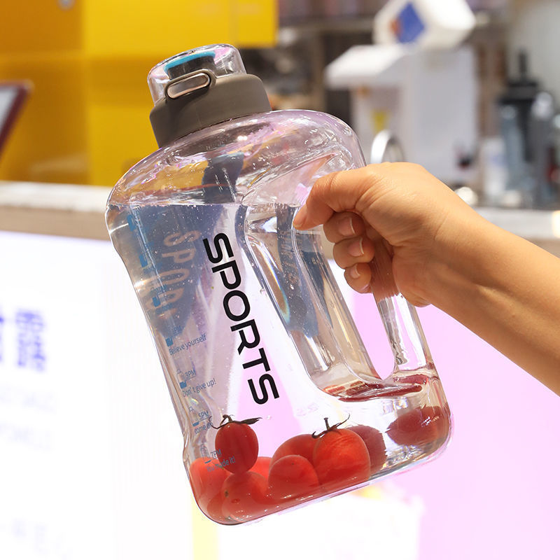 大容量水杯网红吨桶吨运动健身男女学生便携塑料太空壶大肚水杯子