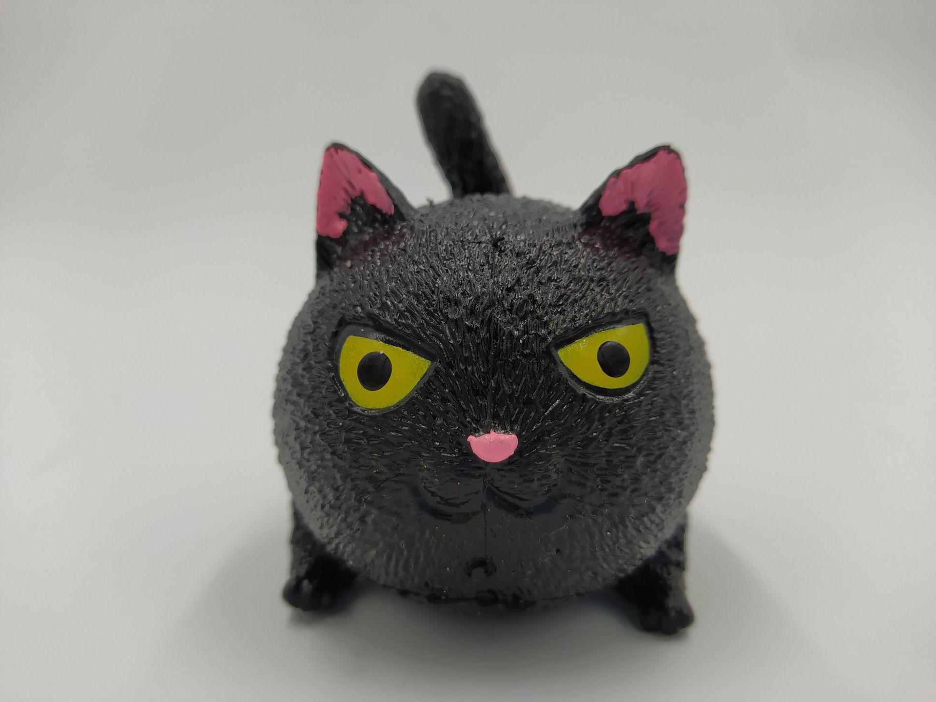 可爱超萌中号生气猫慢回弹猫咪发泄捏捏乐发泄球儿童玩具