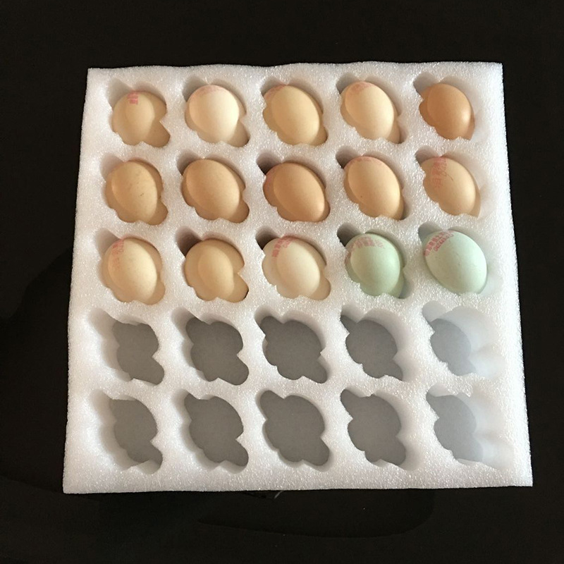 厂家批发定 制epe鸡蛋托 30枚装珍珠棉鸡蛋包装盒 防震珍珠棉蛋托