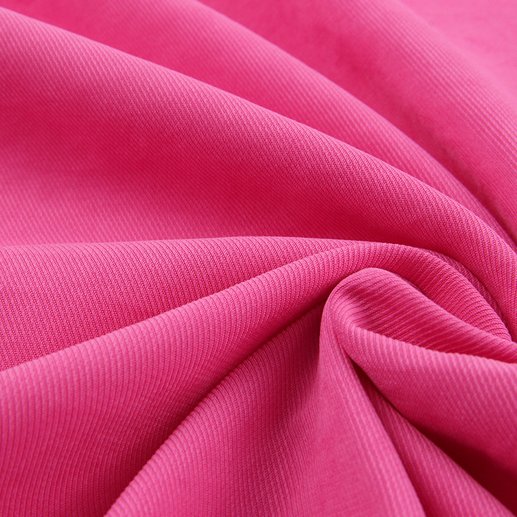 115g斜纹桃皮绒面料 锦涤仿铜氨高密磨毛布料 连衣裙羽绒服面料