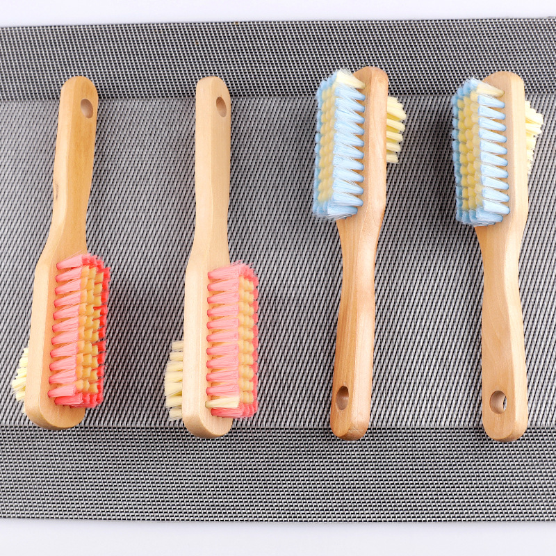 theaceae household non-hurt shoes cleaning brush small scrubbing brush sports shoe brush ball shoe brush no dead angle shoe brush long handle hanging