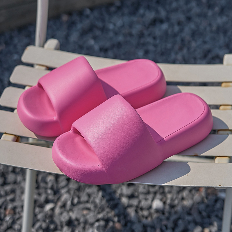 外穿踩屎感eva一字拖女夏季浴室洗澡凉拖鞋居家透气厚底防滑拖鞋