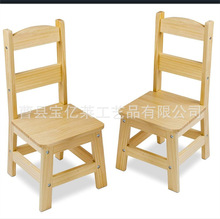幼儿园儿童实木椅子批发学生靠背椅木质儿童吃饭凳子木制椅子家用