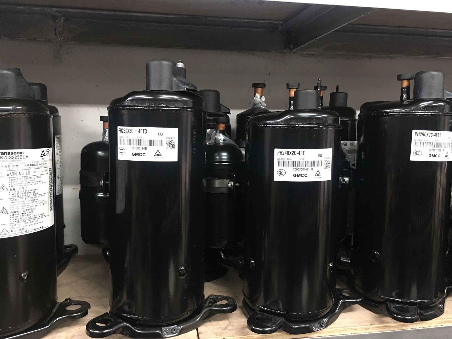 1匹美芝ph150g1c-8fzd ph185g1c-4fzde美的空调空气能热水压缩机