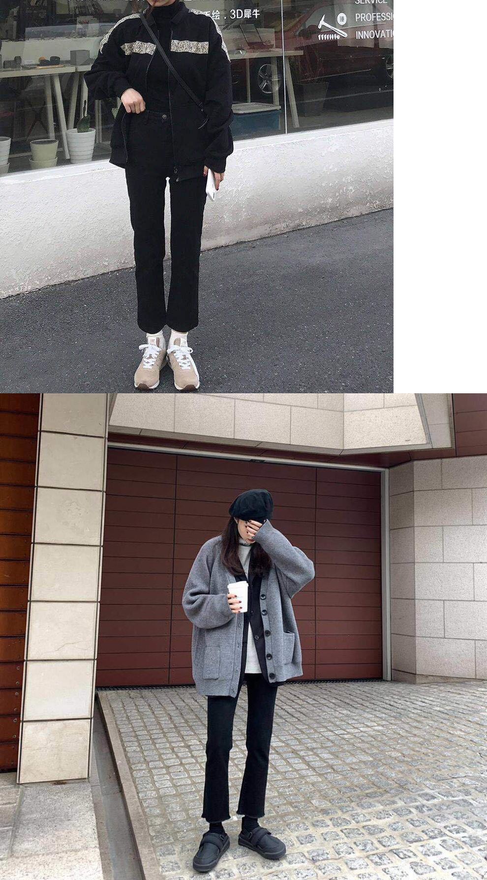 筷子腿神裤黑色高腰牛仔裤女直筒显瘦春秋韩版百搭学生小脚九分裤