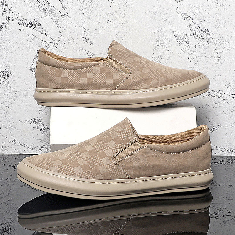 同款鑫骏驰潮鞋宝达男鞋2024春季新品一脚蹬休闲布鞋男士软底软面