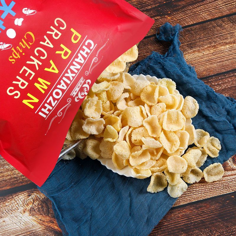 260g芥末味超大包薯片解馋小零食30%鲜虾片韩国风味蕃茄一件 批发