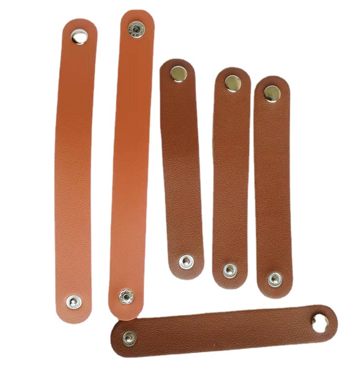 箱包礼品包装饰袋皮革仿皮按扣提手礼品盒pu手提拉手保温杯拎手带