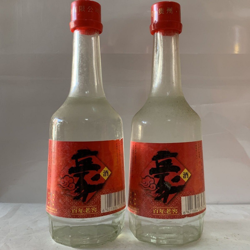 2007年贵州名酒 贵府豪酒48度陈年老酒储存16年包老保真 俩瓶价格