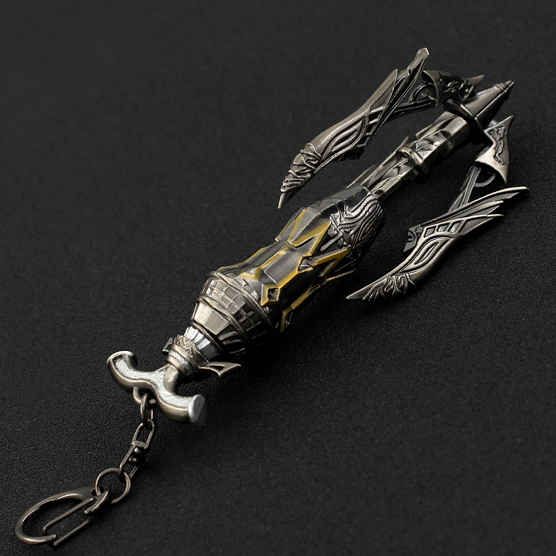 斗罗-大陆动漫周边前世唐三唐门暗器飞天神爪武器模型全金属摆件