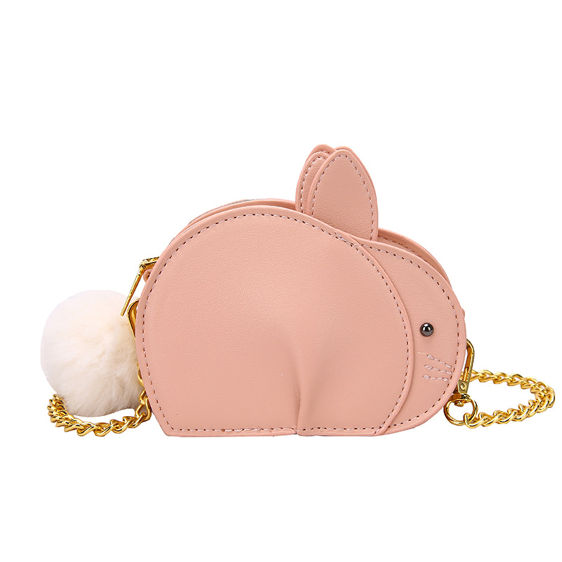 Children's Bags 2023 New Super Cute Cute Bunny Style Crossbody Bag Western Style Parent-Child Cute Photo Lipstick Pack