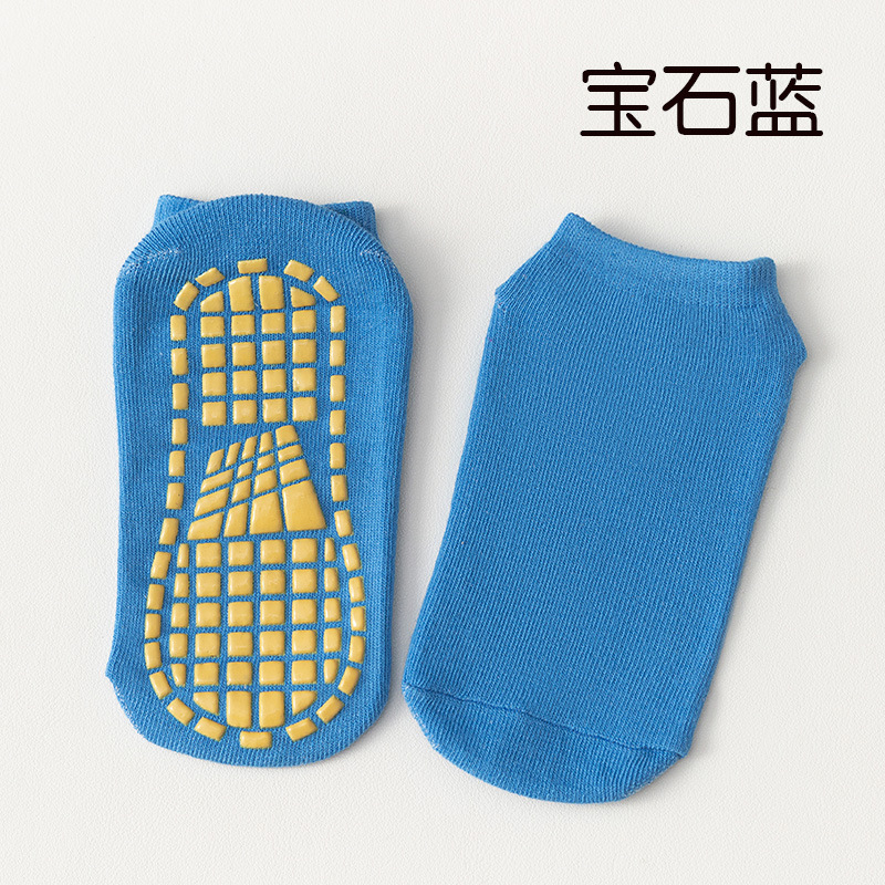 Factory Playground Socks Yoga Athletic Socks Floor Warm Early Education Foot Sock Non-Slip Sole Spring and Summer Parent-Child Trampoline Socks