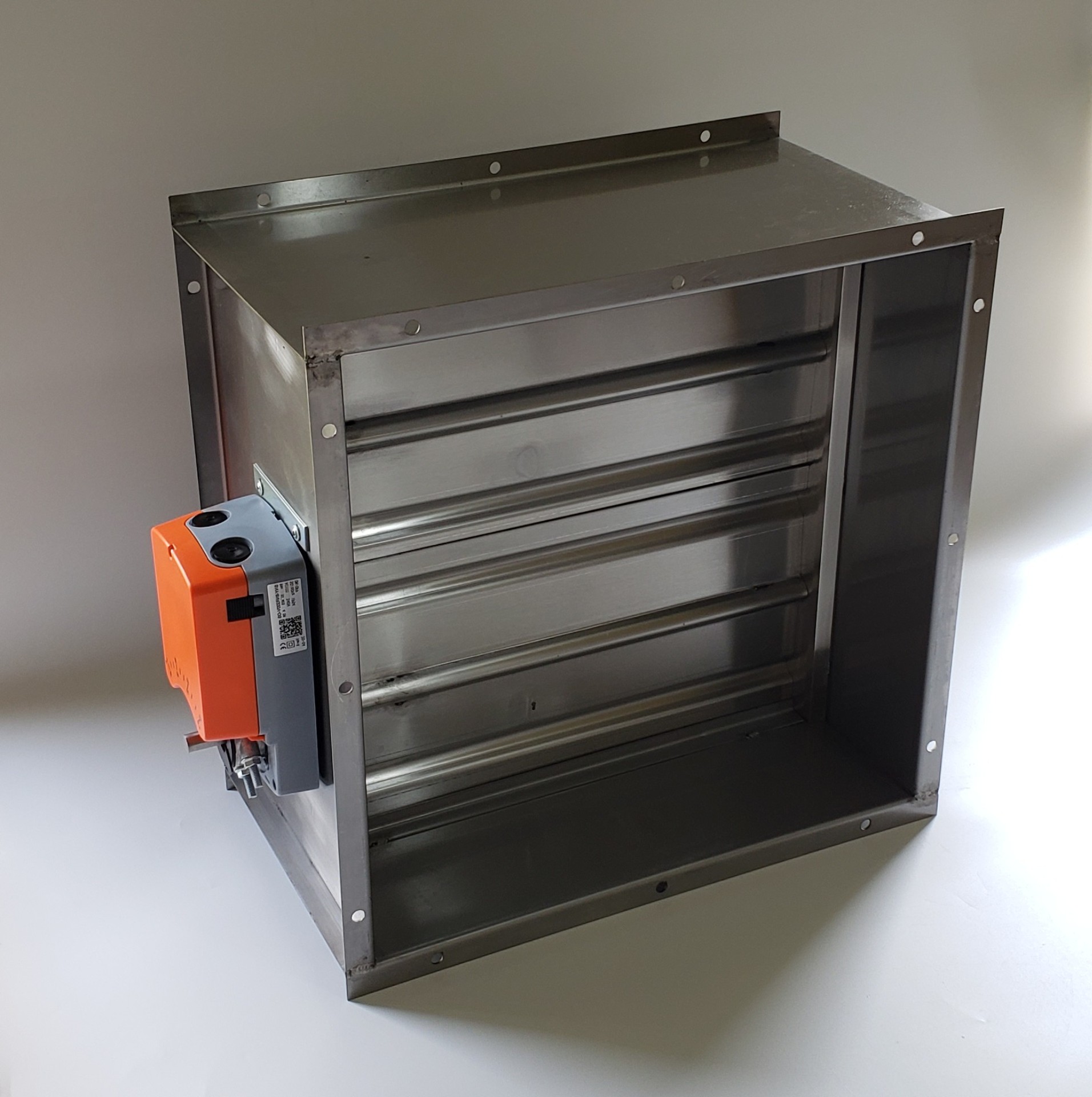 220v开关型信号反馈不锈钢电动风阀,全开全闭型密闭风