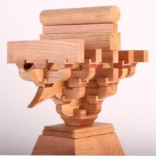 斗拱积木玩具体验传统文化精髓榫卯拼装建筑模型五铺补间铺作