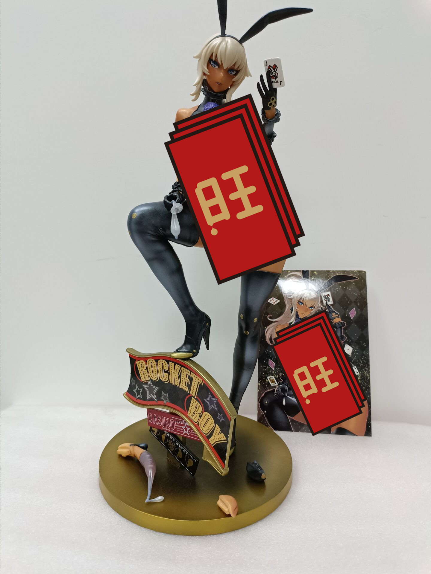 native rocketboy 扶她黑皮 扑克 伊纳尼 兔女郎 美少女 盒装手办