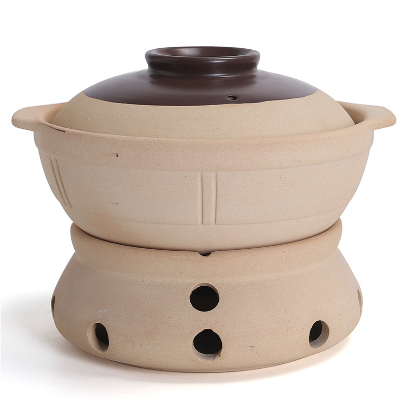 家用饭店干锅锅仔商用固体液宿舍酒精锅酒店砂锅火锅酒精炉小火锅