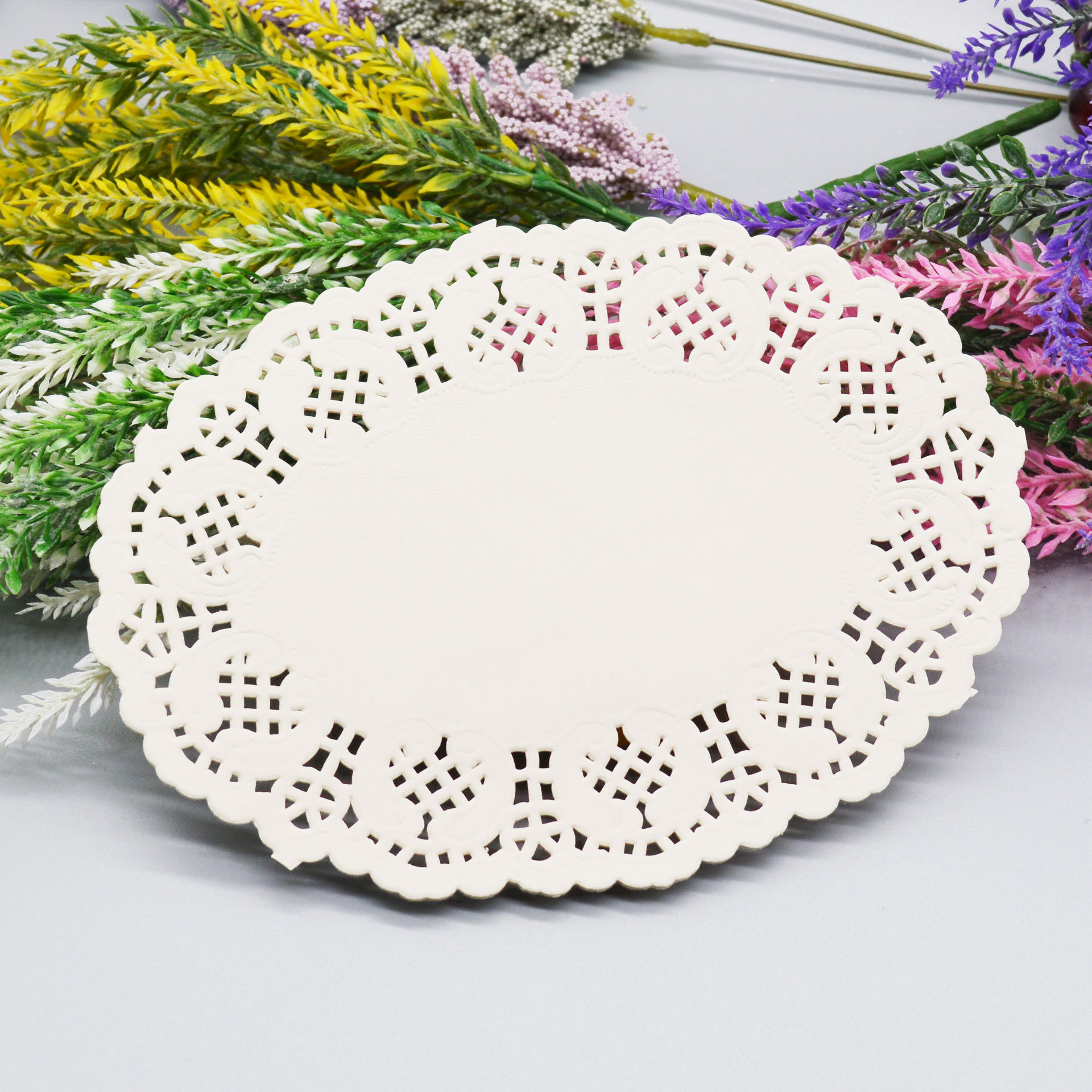 5*14英寸镂空通花纸 糕点水果篮吸油垫纸