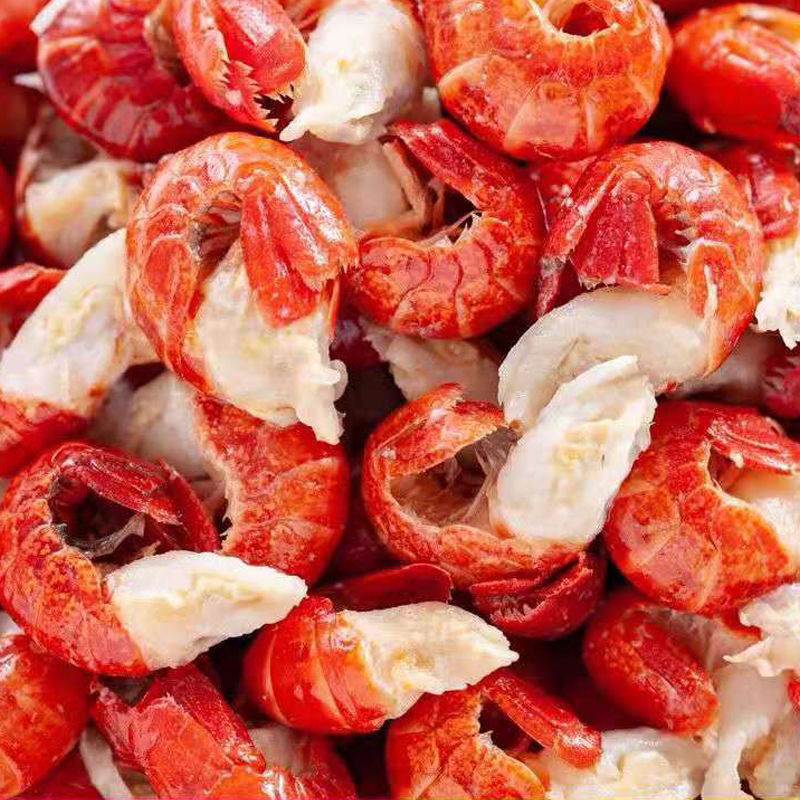 现剥龙虾尾冷冻鲜活无冰衣特大虾尾龙虾球大号龙虾尾冷冻新鲜虾尾