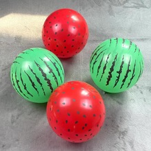 西瓜乳胶气球12寸加厚幼儿园学校商场儿童玩具生日派对地推小礼品