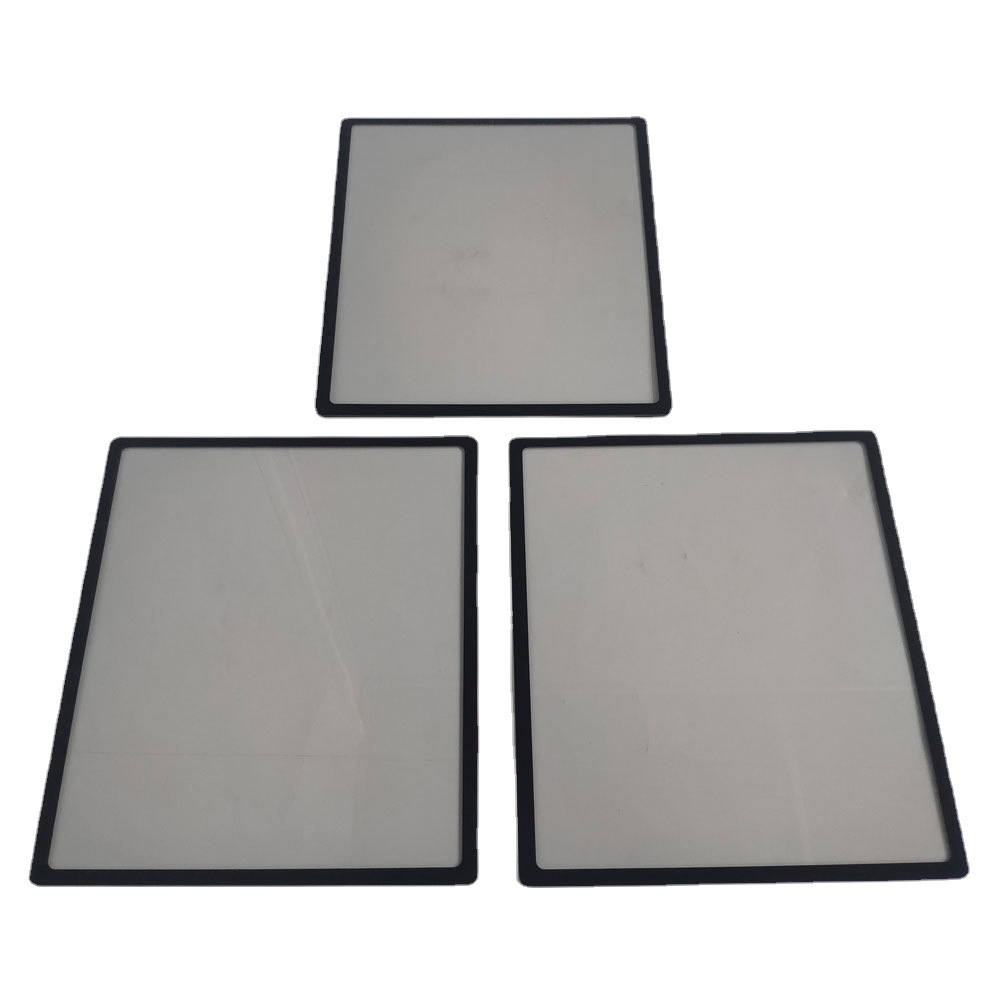 厂家供应灰色透明丝印玻璃视窗玻璃钢化各种玻璃深加工