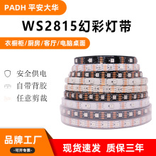 WS2815RGB DC12V电子控制系统RGB LED像素条灯可独立寻址LED双信