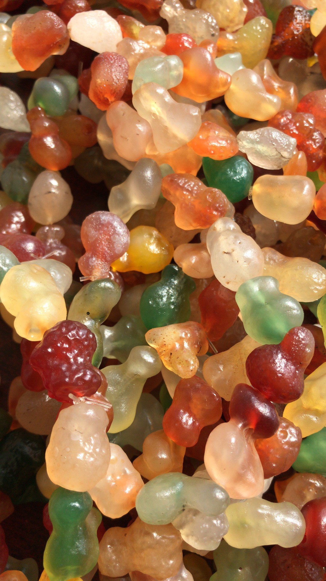 批发阿拉善戈壁原石玛瑙彩色葫芦手串饰品