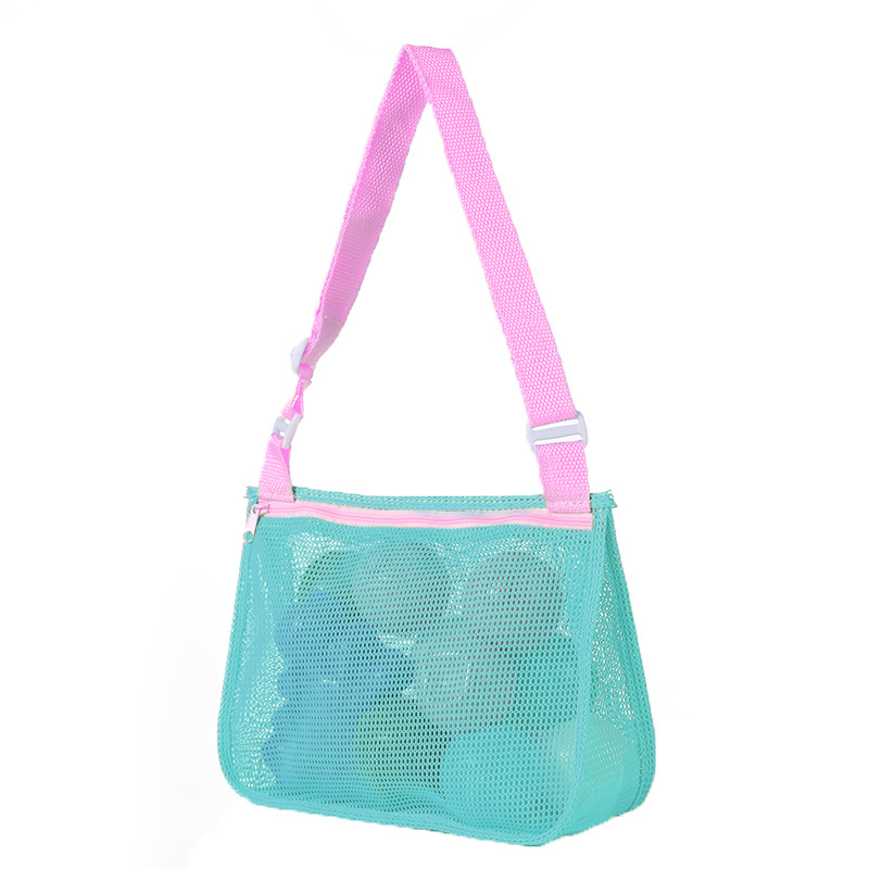 Children's Beach Net Pocket Shell Collection Bag Toy Finishing Buggy Bag Beach Bag Beach Bag Factory Wholesale