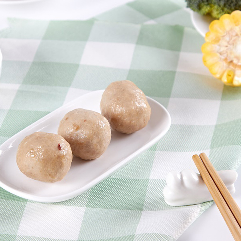 安井包心贡丸半成品肉丸火锅麻辣烫丸子食材速冻包心贡丸2.5kg/包