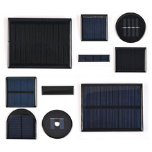 层压太阳能板80*45 PET单晶发电板滴胶板可定制6V光伏板组件批发