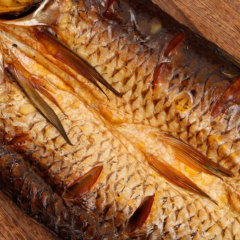 湖南特产腌制腊鱼腊草鱼大草鱼咸鱼餐饮食材量大价优批发代发
