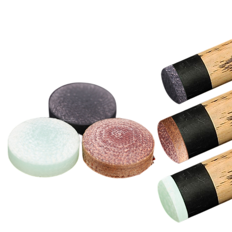 开球杆皮头冲跳一体水晶皮头冲杆电木皮头九球杆皮头大头枪头炸球