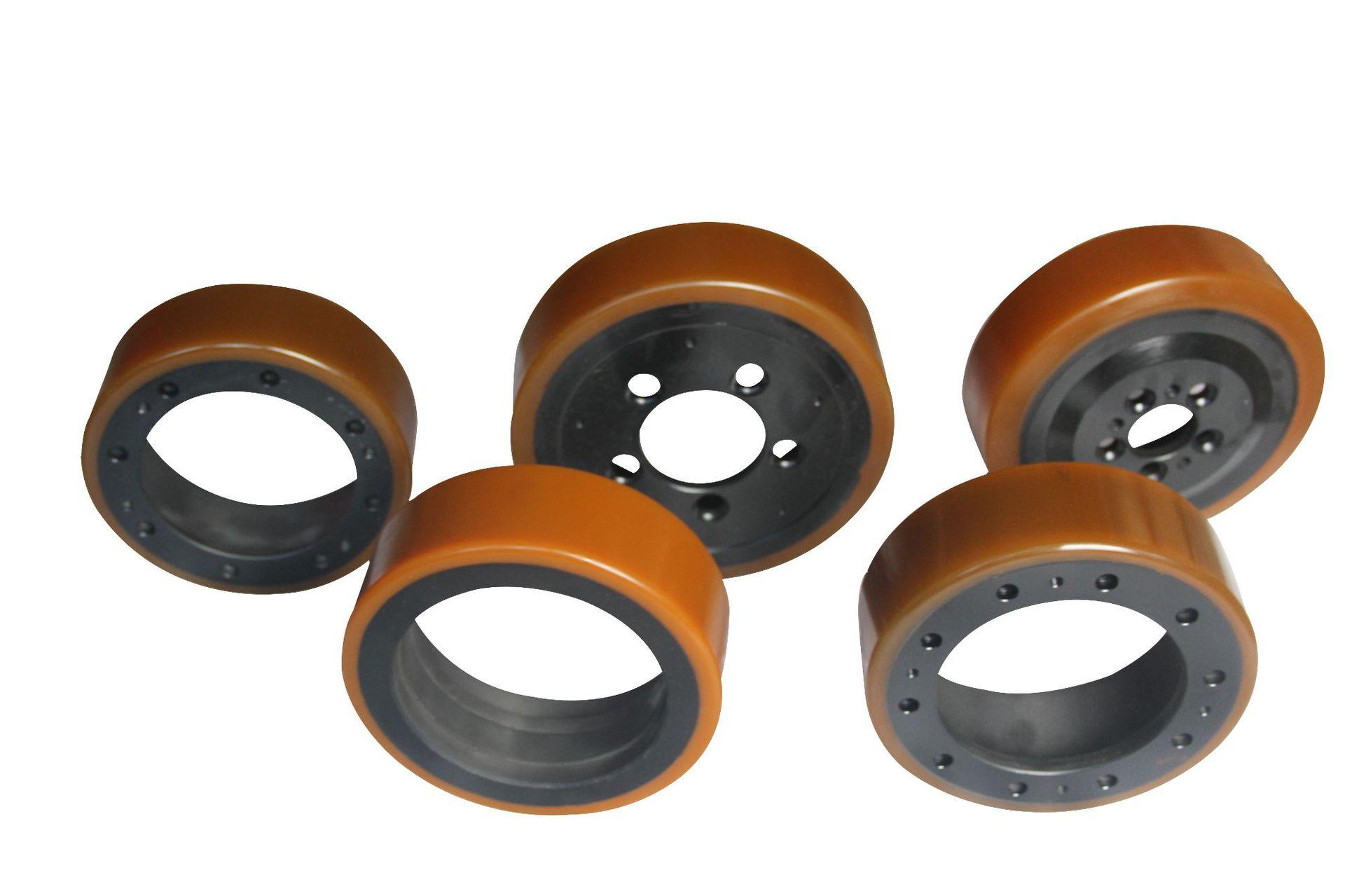 杭叉中力诺力叉车配件驱动轮辅助轮堆高车承重轮多型号电动轮