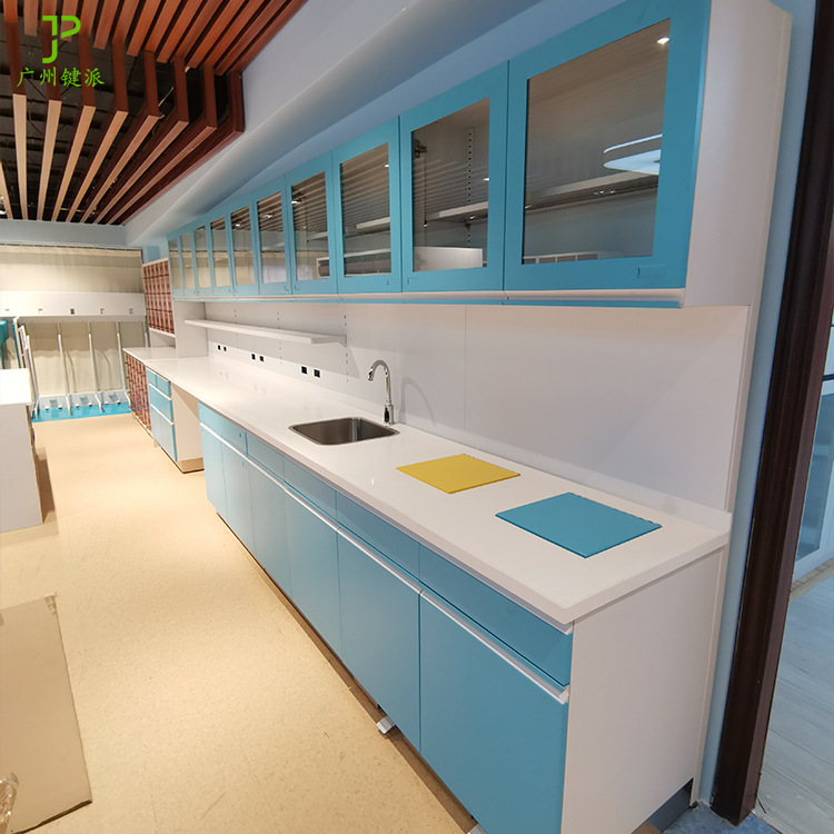 医院药房配药柜钢制医护人员配药柜台西药配药操作台实验台洗手台